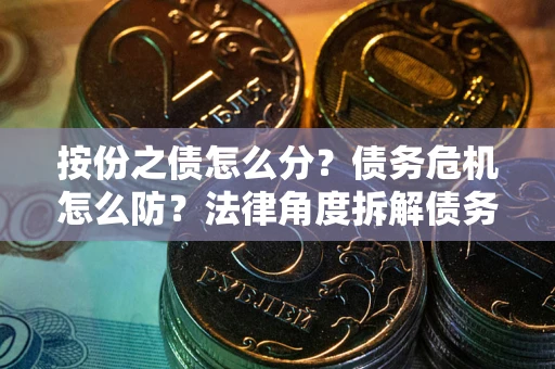 武汉按份之债怎么分？债务危机怎么防？法律角度拆解债务分配与风险自保指南