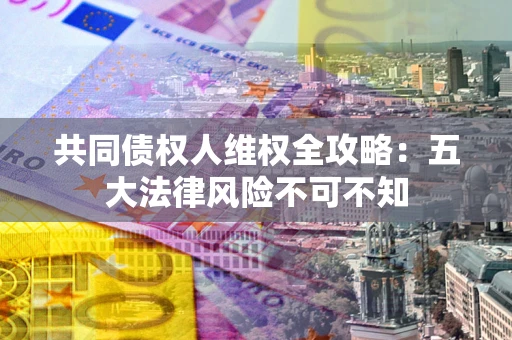 武汉共同债权人维权全攻略：五大法律风险不可不知
