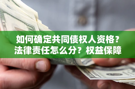 武汉如何确定共同债权人资格？法律责任怎么分？权益保障技巧揭秘！