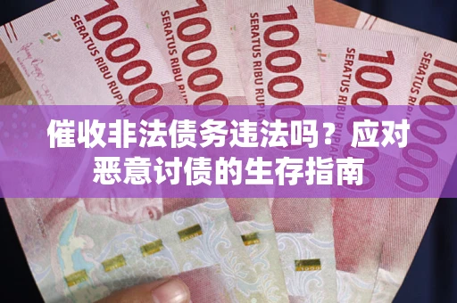 武汉催收非法债务违法吗？应对恶意讨债的生存指南