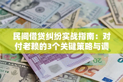 武汉民间借贷纠纷实战指南：对付老赖的3个关键策略与调解盲区解析