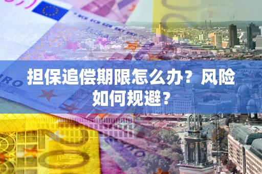 武汉担保追偿期限怎么办？风险如何规避？