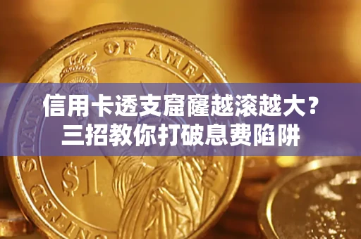 武汉信用卡透支窟窿越滚越大？三招教你打破息费陷阱