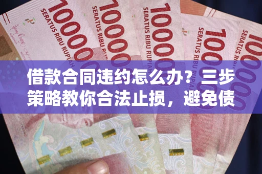 武汉借款合同违约怎么办？三步策略教你合法止损，避免债务危机升级