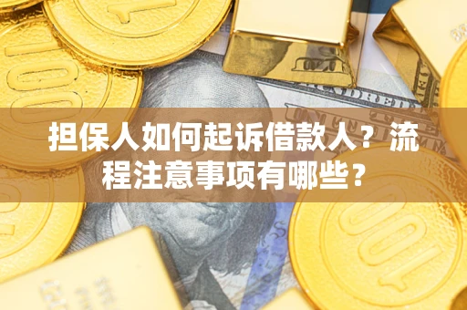 武汉担保人如何起诉借款人？流程注意事项有哪些？